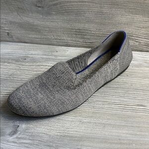 Rothy’s The Loafer woman’s cute and comfortable heather taupe slip on size 10
